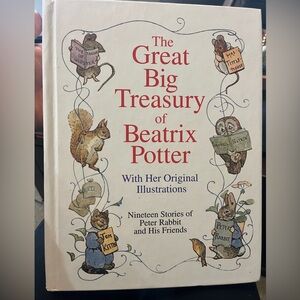 The Great Big Treasury of Beatrix Potter Illustrated Book